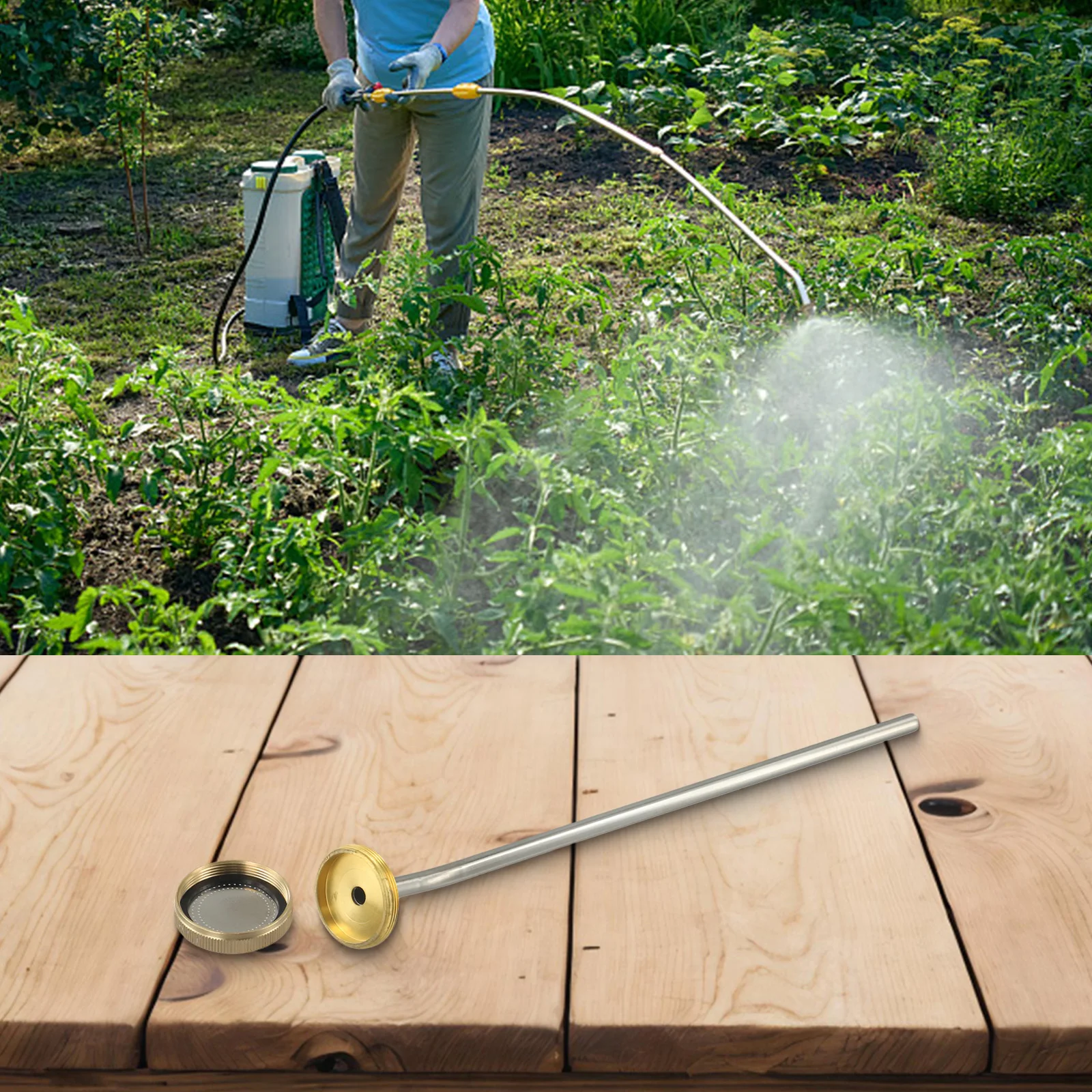 

Распылитель из нержавеющей стали, электрическая лейка, головка для использования в саду, длительное использование, практичный дизайн, универсальная функция, компактный размер