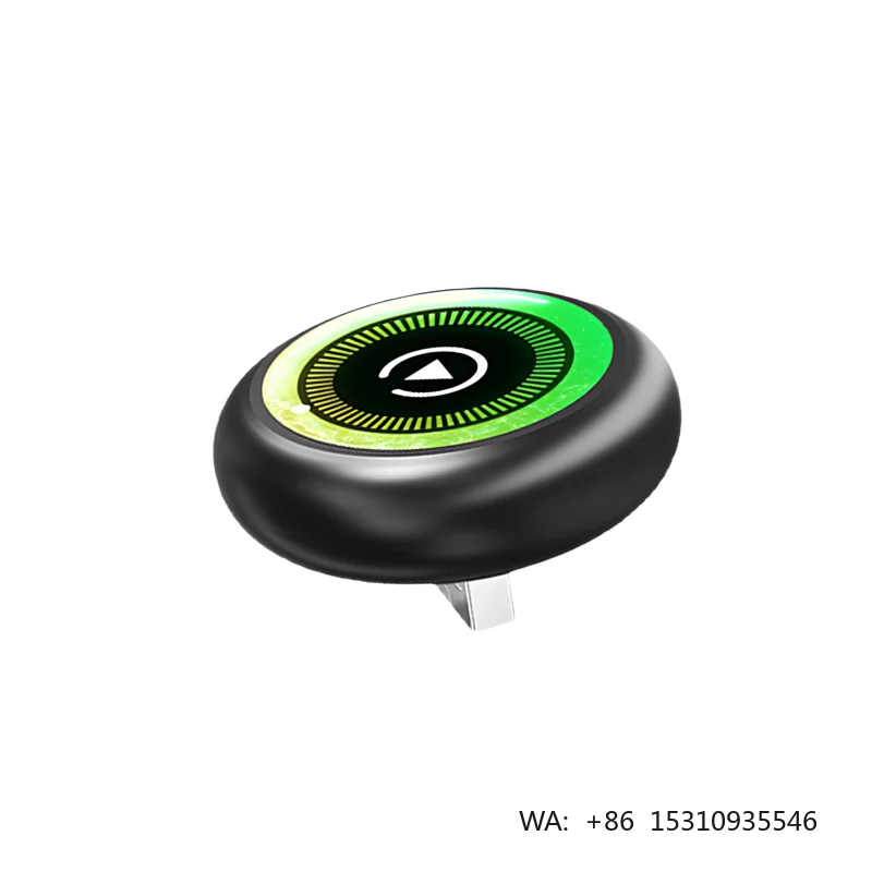 Wireless Carplay Adapter 2-in-1 Carplay Box-Zinc Alloy AI Box Carplay Convert Wired to Wireless for Car