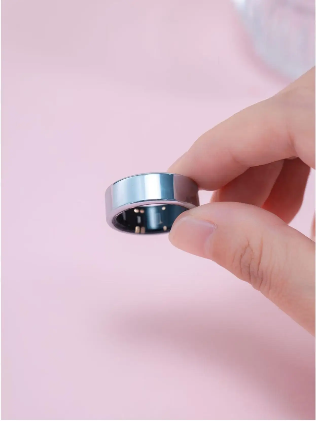 Amovan Smart Ring Luxury All Day Sleep Long Battery GPS Sports Health Fitness Stress Temperature Ring for Apple Samsung Phone image 5