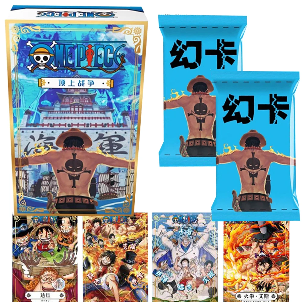 

Anime One Piece Collection Card Top War Chapter Portgas·D· Ace Luffy Sabo Hidden Activity Limit Card Kid Christmas Birthday Gift