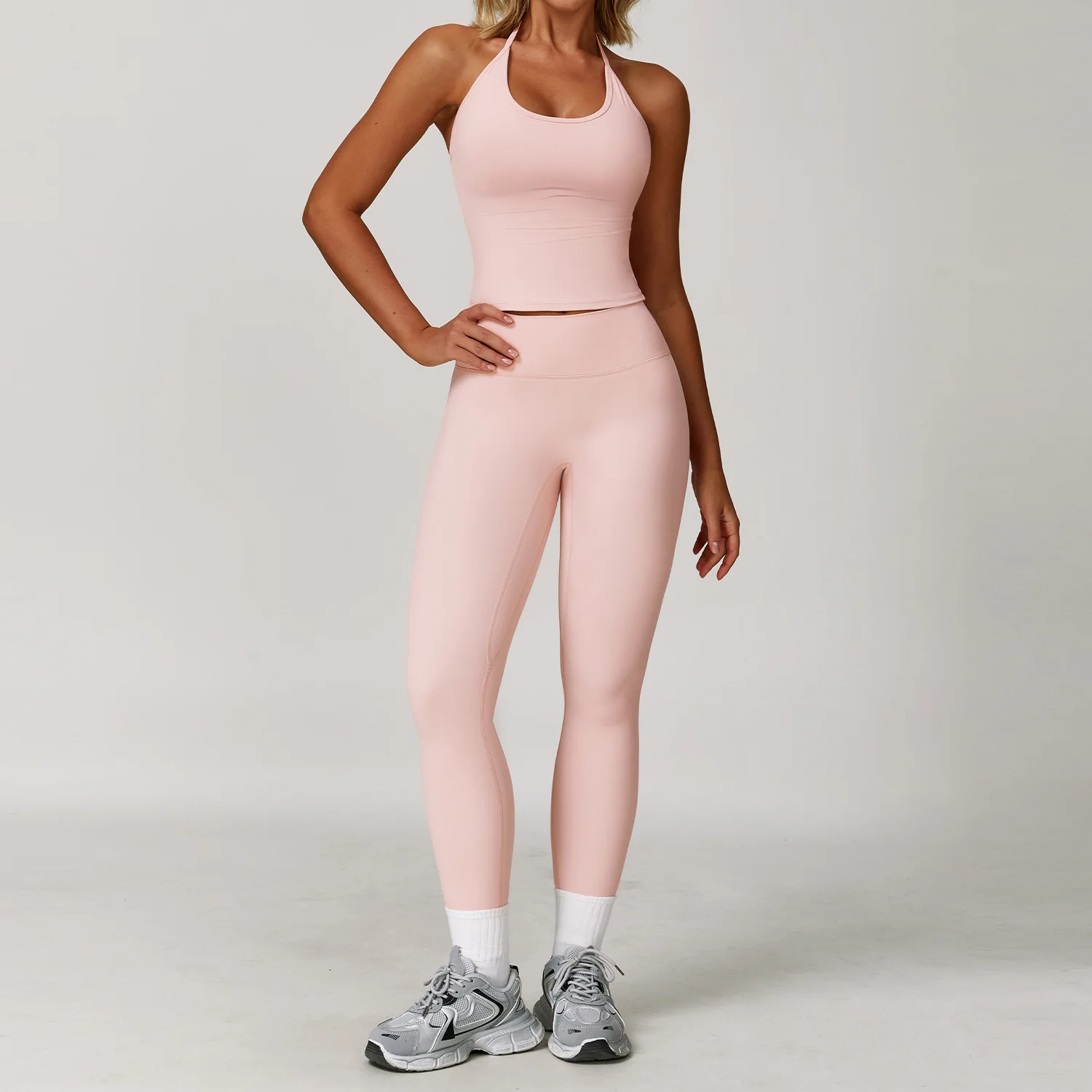 Yoga Clothes Set 2PCS Gym Sports Shorts Set Women Sport Bra High Waist Shorts Fitness Suit Running Workout Tracksuit Sportswear