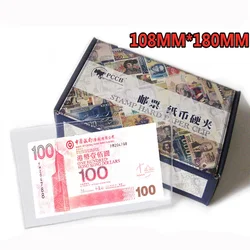 10Pcs/lot Banknotes Clear Transparent Paper Money Thicken Credit Card Holder Protect Card Cover Sturdy Case Protection Covers
