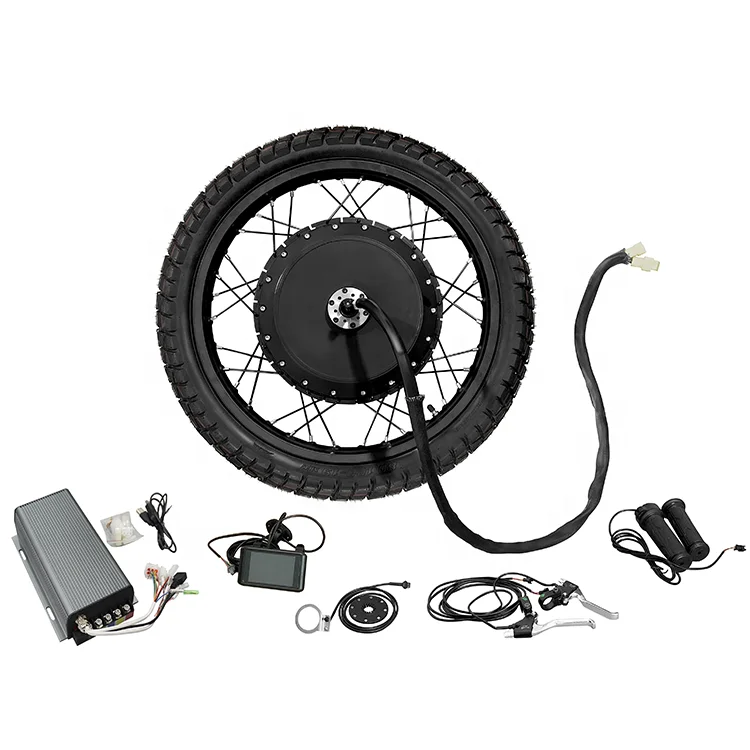 19inch motorcycle wheel QS275 WP40H 12000W rear drive stealth bomber enduro bike kit