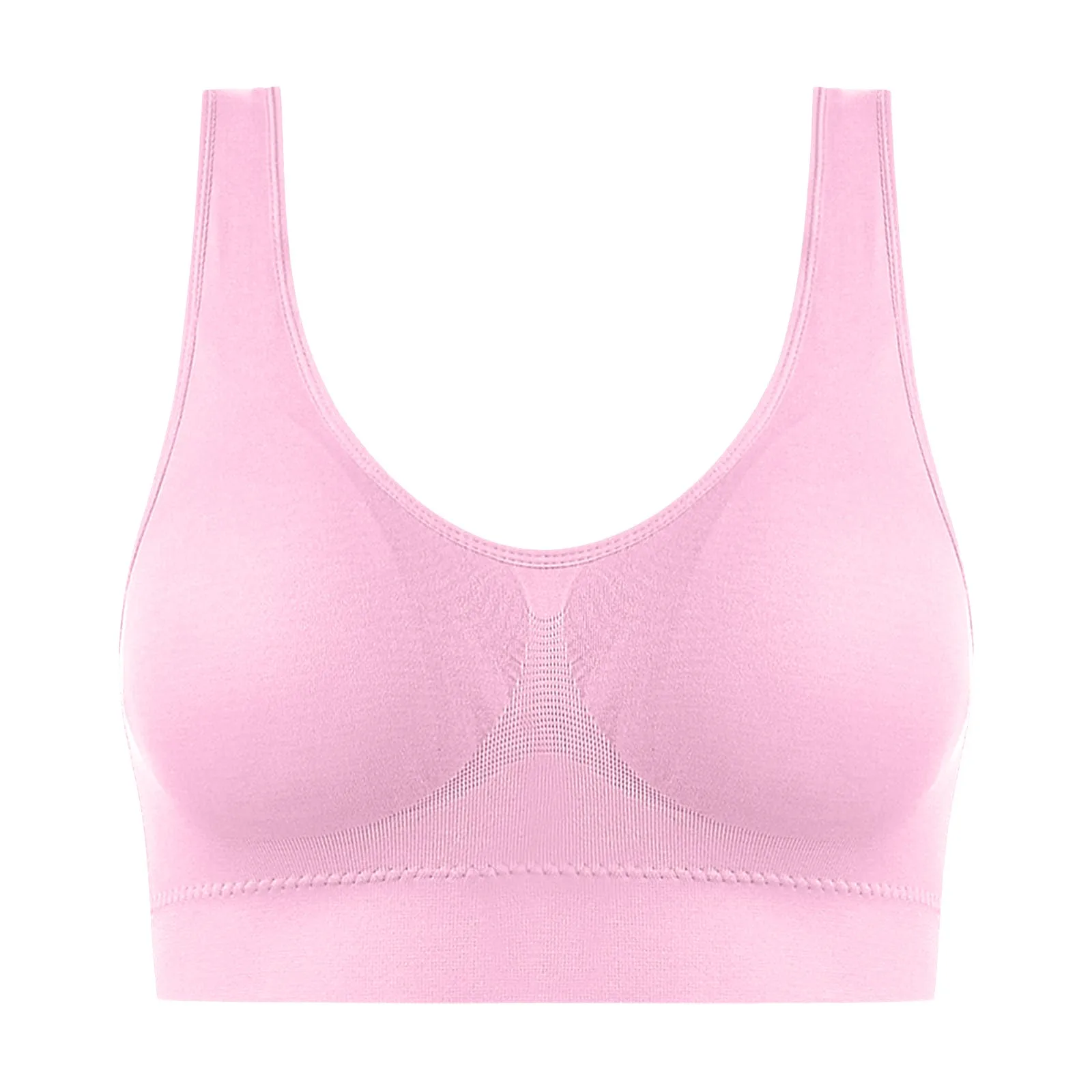 Sutiã esportivo feminino sem costura sutiã design alta elástica respirável estilo colete esportes wear todas as estações roupa interior esportiva fitness yoga