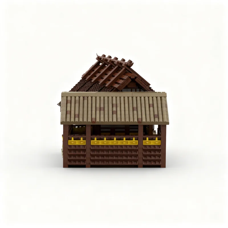3824pcs MOC Age Of Empires - Dock East Asian Games Model Toys Building Blocks Christmas Gift Architecture Art Brick Education