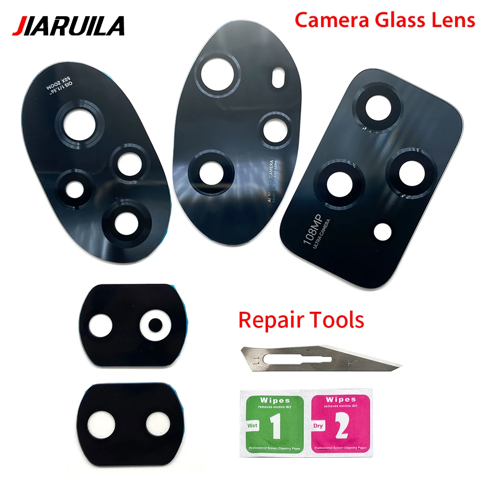 1 مجموعة جديدة الكاميرا الخلفية الخلفية زجاج عدسة لهواوي الشرف 80 90 100 200 برو 80 90 GT Se Pura 70 Pro إصلاح استبدال عدسة الكاميرا #4
