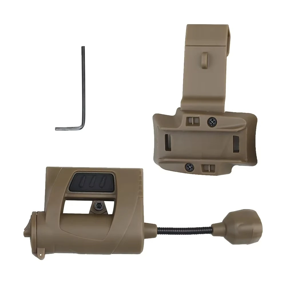 Tactical Helmet Light MPLS CHARGE Hunting Helmet Flashlight Multifunctional 3 Modes LED Energy Saving Outdoor Headlamp