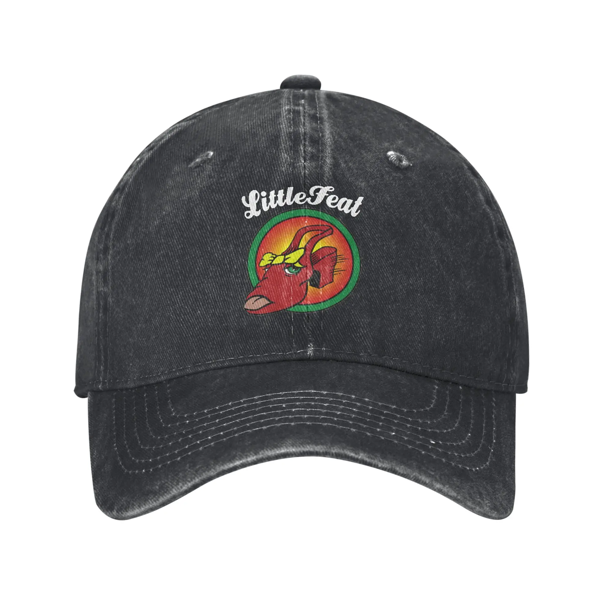 Fashion Retro Little Feat 1970 Top Band Best Sell in Site Gift baseball cap  Commuting Visor Cap
