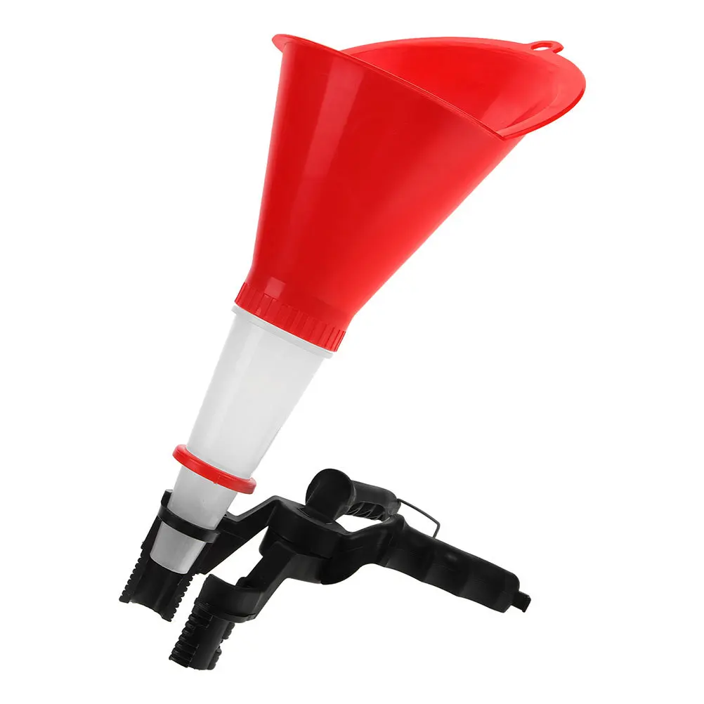 

Universal Adjustable Engine Oil Filling Funnel Fast-Clamp Design Automotive Oil Change Tool for Cars Motorcycles