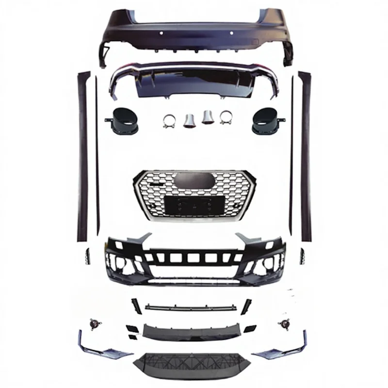 High Quality RS5 Style Conversion Body Kit Fit For 2012-2016 A5 S5 B8.5 Front Bumper Assembly Auto Exterior Facelift Upgrade Par