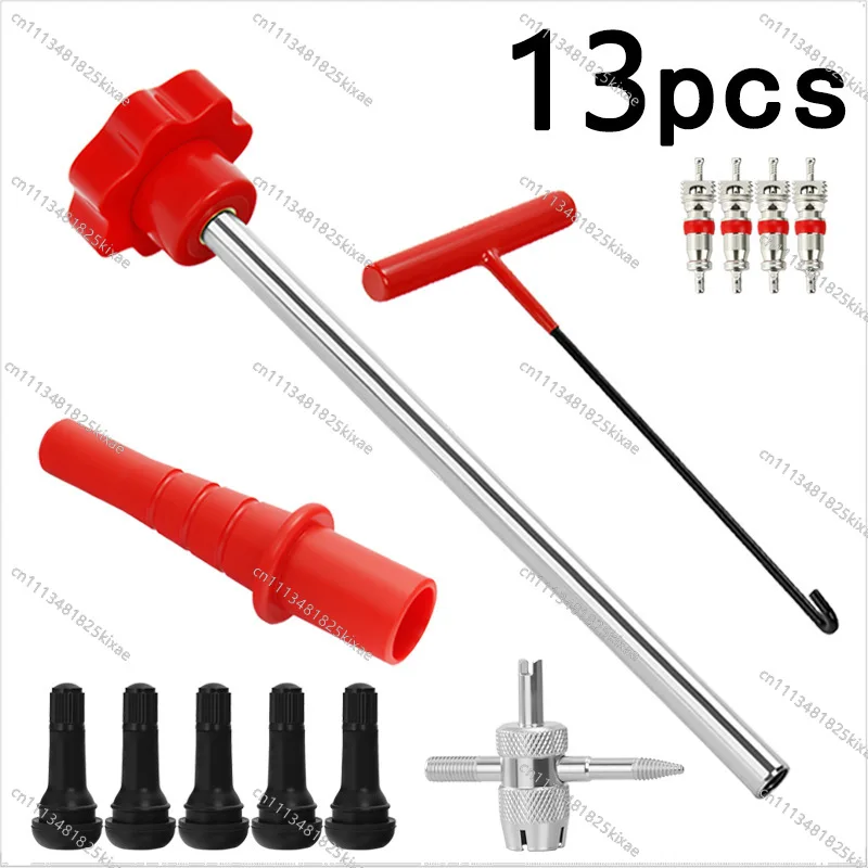 For Valve Installation Kit Tire Repair Tool Tire Removal Car Disassembly Repair