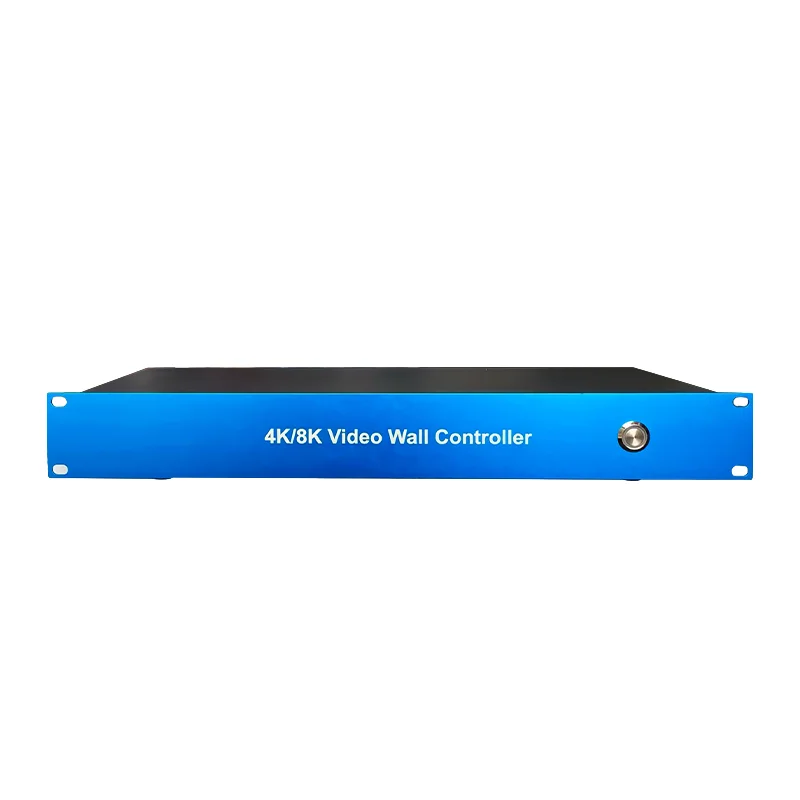 8K60 Multi-Channel Video Converter 8 for Outputs 2 Inputs Synchronous Output No Lag Metal Construction for Video Wall
