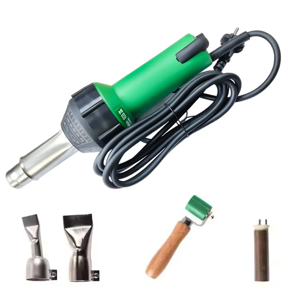 for Plastic Welding Gun 220V 1600W Welding Gun Plastics Hot Air Blower Gun Welder Machine with Accessories for PP/PE/PVC Sheet