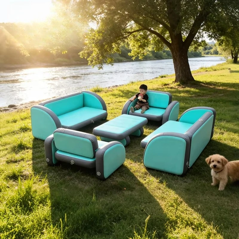 

Outdoor Camping Inflatable Chairs and Tables Portable Camping Furniture Fit Air Tent