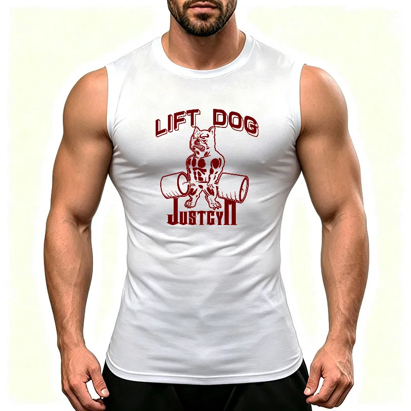Compression Tight Clothing Men Casual Sport Tank Tops Summer Quick Dry Absorb Sweat Vests Gym Bodybuilding Fitness Muscle Shirts