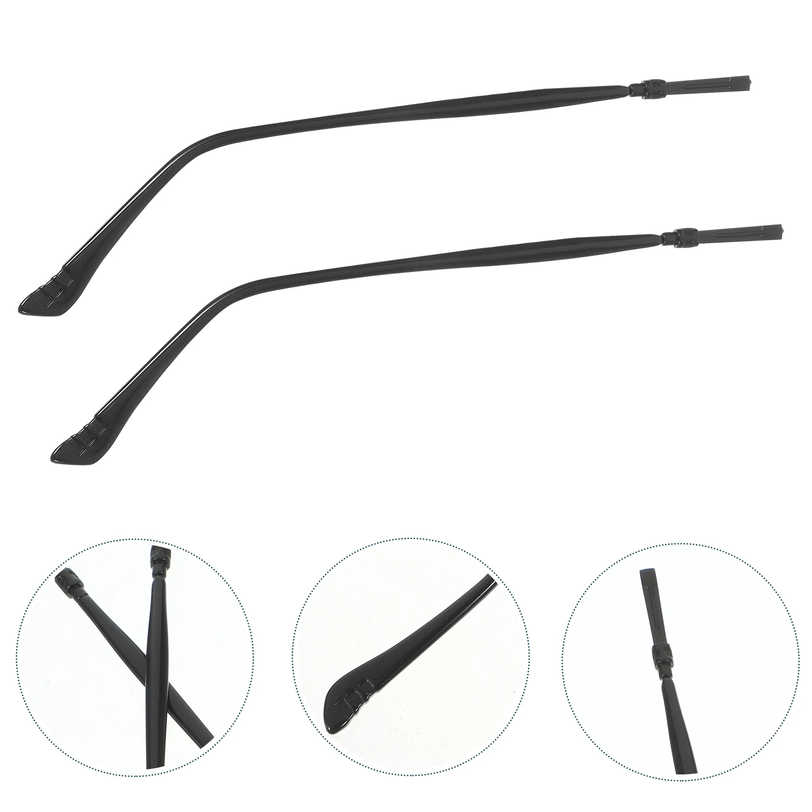 

1 Pair Metal Glasses Arm Replacement Sturdy Durable Eyeglasses Arms Legs Repair Kit Adjustable Accessories For Sunglasses Frames