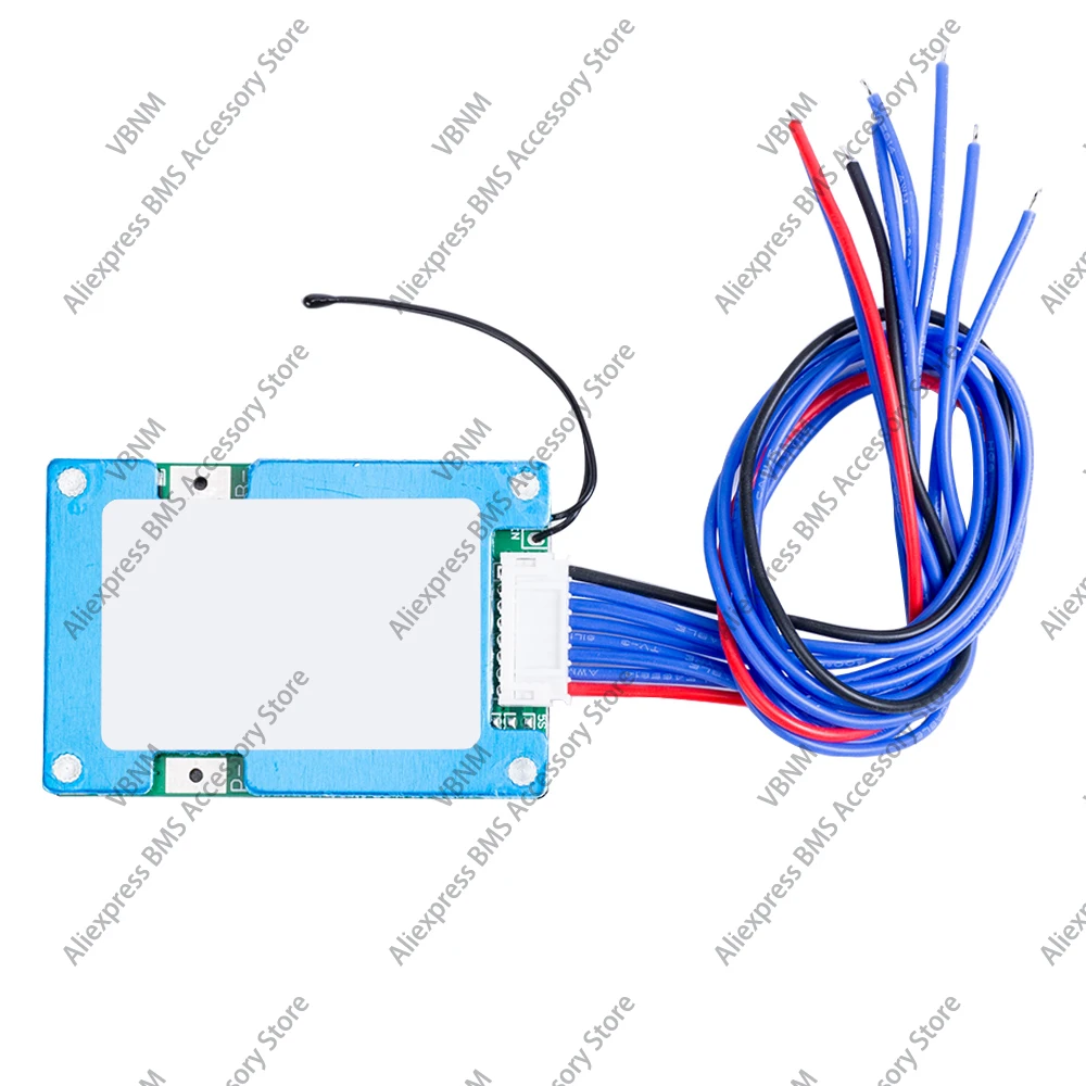 Batería de litio BMS 6S 25,2 V 18A, con equilibrador, protección de temperatura NTC, sobredescarga de sobrecarga, puerto común, e-bike BMS