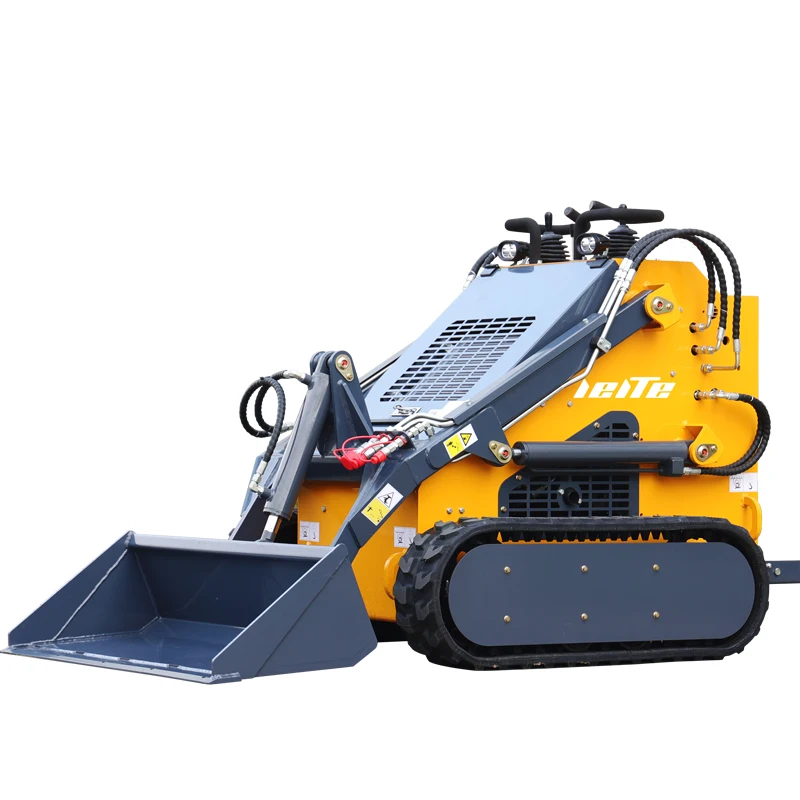 New Hydraulic Mini Wheel Loader Skid Steer Loader with 1000KGS Loading Capacity