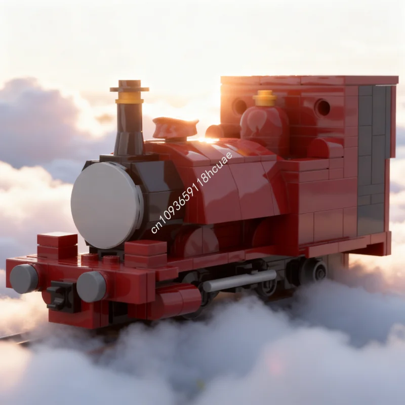 

225pcs MOC Skarloey The Oldest Narrow Gauge Engine Train Model Toy Building Blocks Construction Christmas Gifts Idea Education