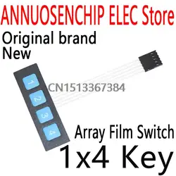 1x4 Key Matrix Membrane Switch Control Panel Keypad Keyboard Slim