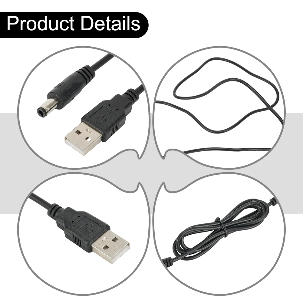 5.5*2.1MM Boost Cable Boost Cable Converter DC Interface Optional Black Step Up Supply 3Ft 5V To 12V 5.5*2.1MM