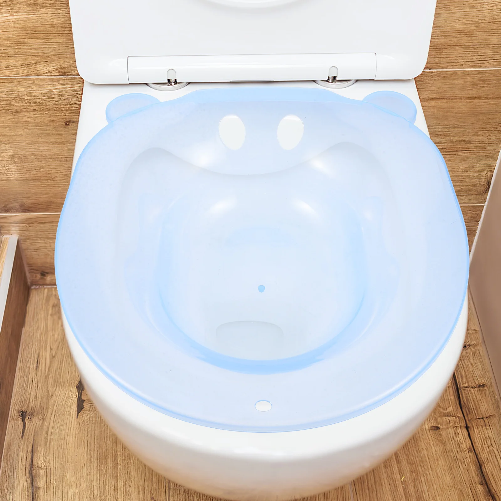 Bassin de bain en plastique épais PP, siège de toilette antidérapant pour personnes âgées et femmes enceintes, soins hémorroïdes, siège de toilette post-partum