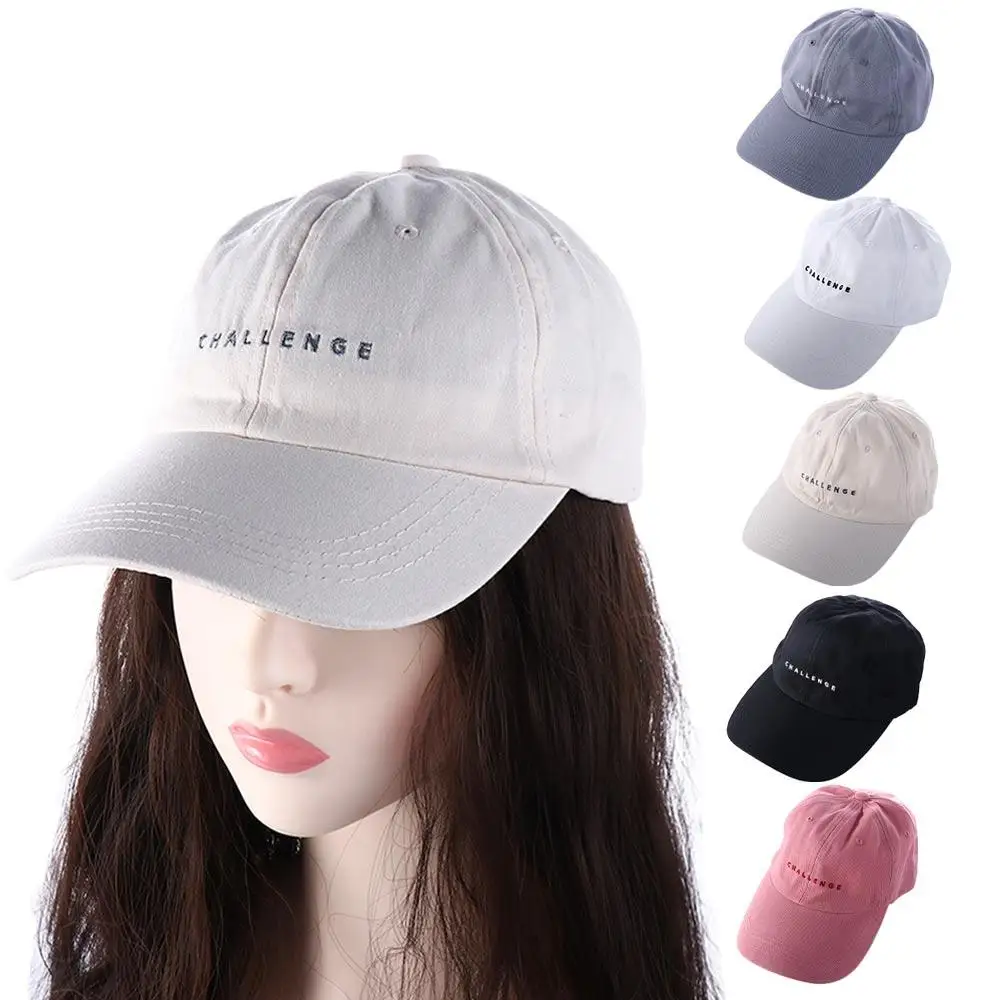 Hip Hop Fashion Girls Outdoor Men Boys Women Baseball Cap CHALLENGE Hat Visors Cap