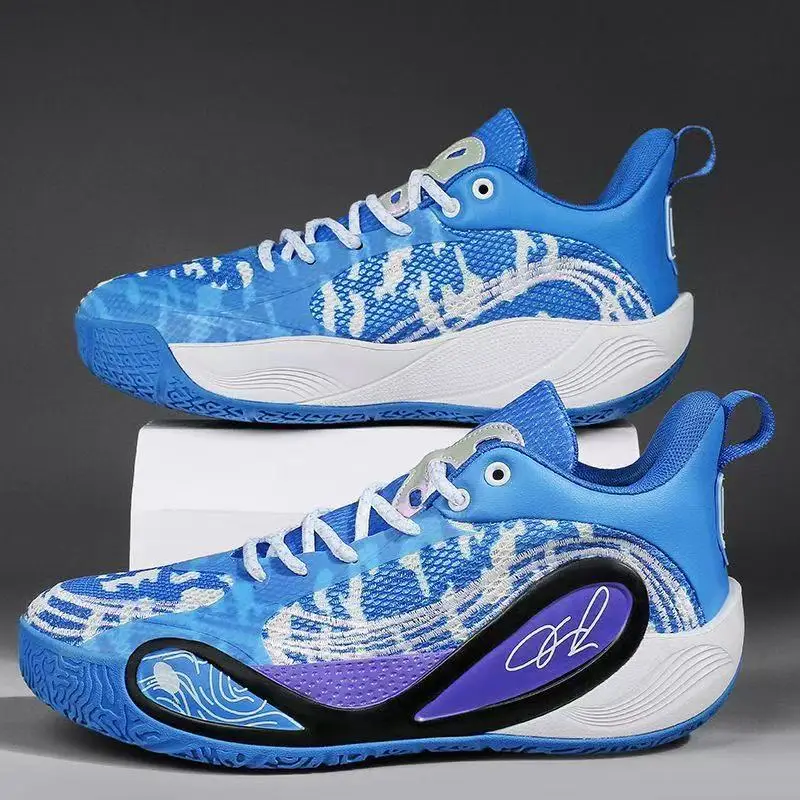 

Новые стильные уличные баскетбольные кроссовки унисекс. Удобная и универсальная спортивная обувь. Нескользящие кроссовки для пар.