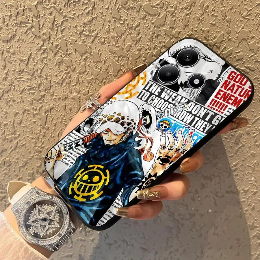

Черный мягкий чехол с логотипом Anime Ones Pieces для Xiaomi Redmi Note 10S 12s 7 8 13 14 Pro Plus 9 10 11 12 Pro 11s 9S