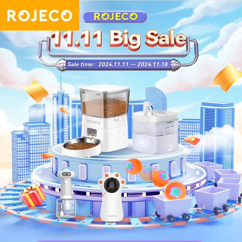 

ROJECO 2024 11.11 Глобальный карнавал Большая распродажа с ноября от 11 до 18 лет