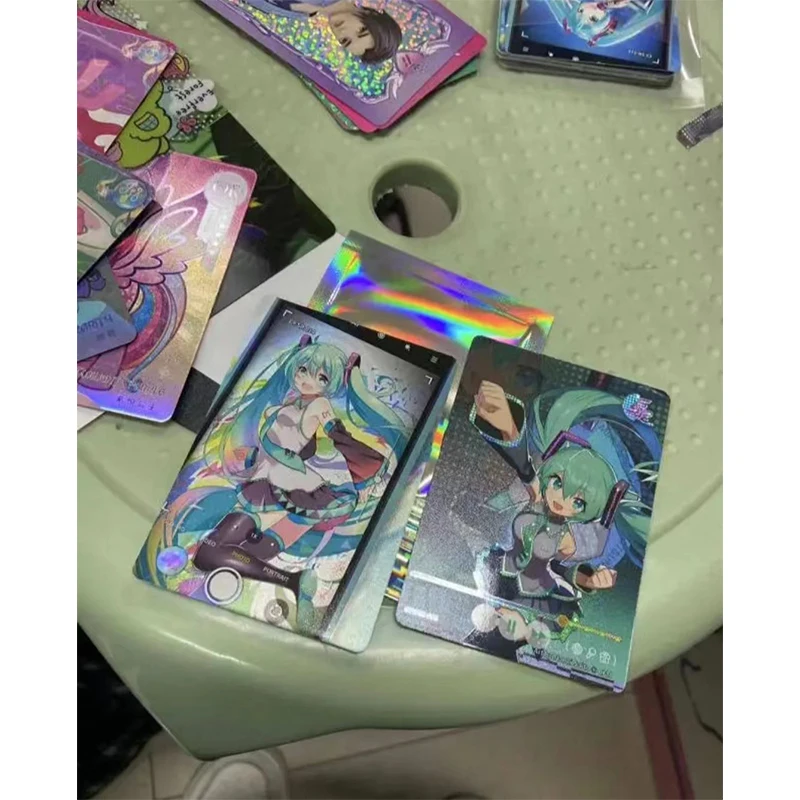 Kayou SSR Card 1~12 Series Hatsune Miku Ocaloid Kaito Rare Limited Edition Collection Card Christmas Birthday Gift Game Toys