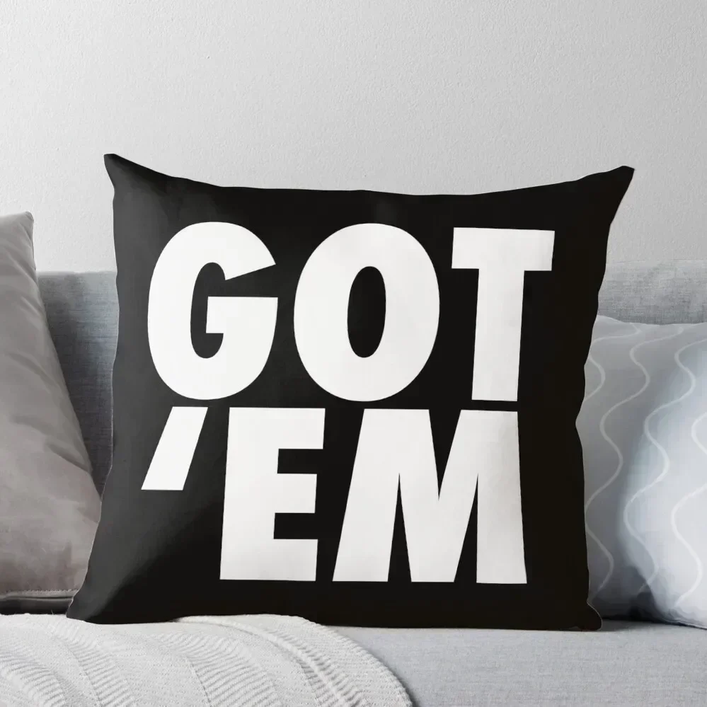 

Got Em Throw Pillow christmas supplies Sitting Cushion Luxury Sofa Cushions Sofas Covers pillow