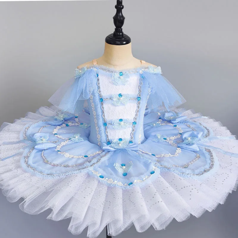 

Детское бальное платье-балерина, детское платье-пачка с блестками для танцев, наряды для джазовых танцев для девочек, детская сценическая одежда, комплект балетной одежды