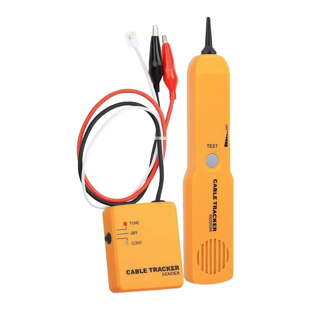 Wire Tracer Tone Generator And Probe Kit Fiber Optical Network Tester Line Finder Network Cable Patrol Device Line Finder