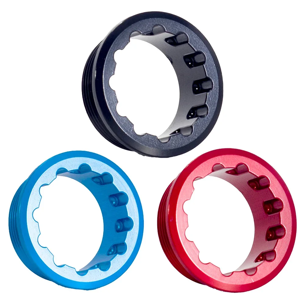 1pc Bicycle MS 12 Speed Freewheel Lock Cover Hub Body For-SHIMANO M6100 M7100 8100 Cassette Cover Lock Ring Fixing Bolt Parts