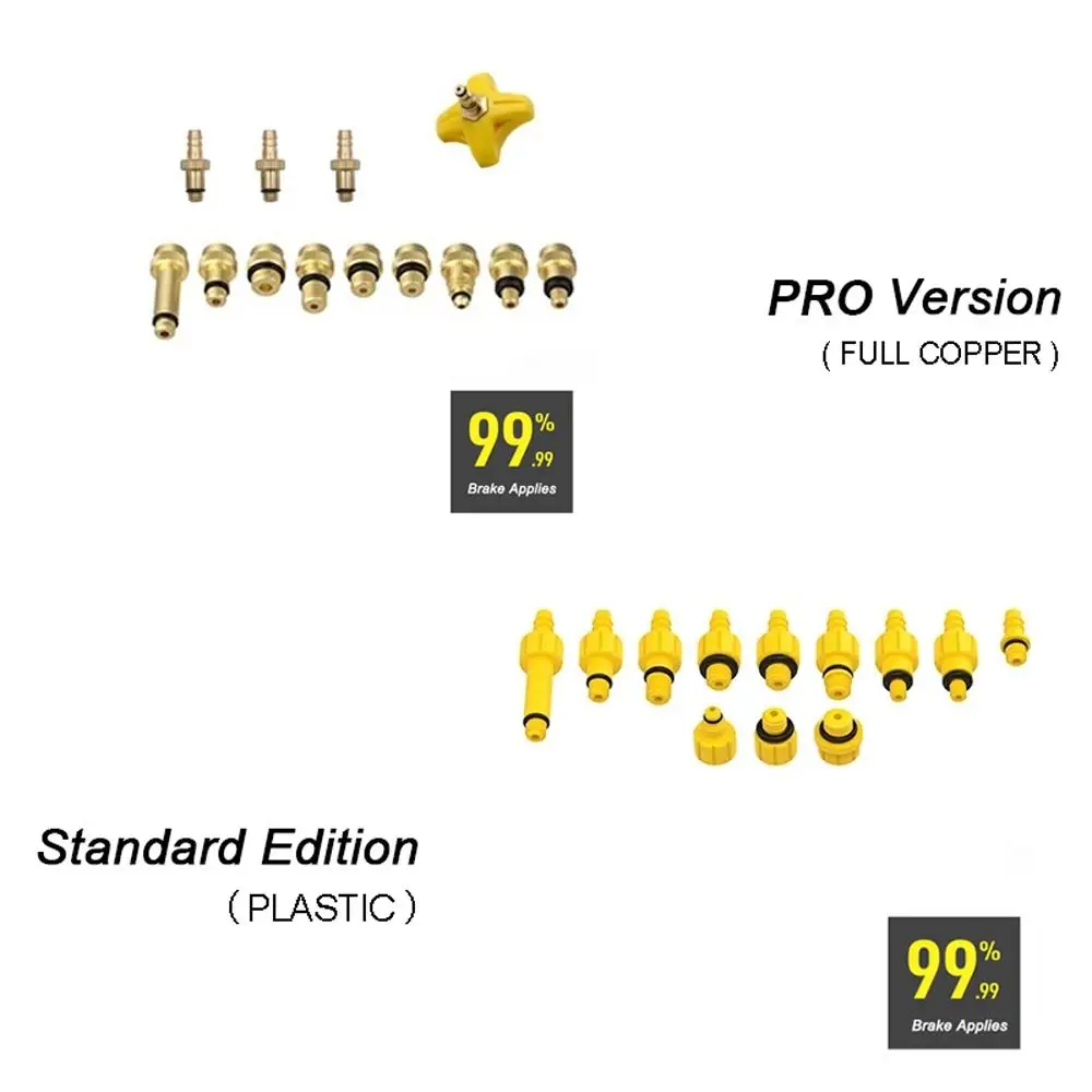 أداة إصلاح الدراجة النفط تنزف محولات مكبح قرصي النفط تنزف عدة دراجة الصحن الهيدروليكي الفرامل أداة إصلاح الفرامل تنزف محولات مجموعة #1