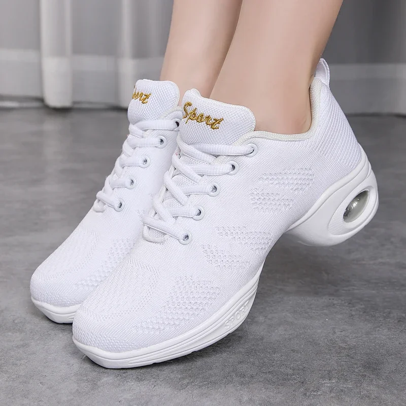 Women\'s sports shoes Soft breathable dance shoes Women\'s training shoes Sports shoes Modern dance jazz dance shoes