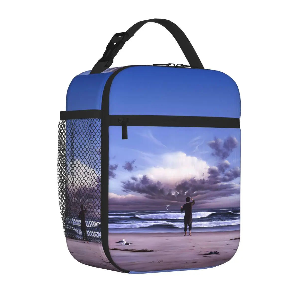 Bestselling The Conductor Jerry Lofaro Abstract Outdoor Lunch Bag School Field Trip Bento Bag