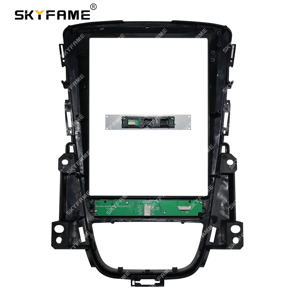 SKYFAME Car Frame Fascia Adapter 9.7 Inch Tesla Style Android Radio Dash Fitting Panel Kit For Buick Excelle Opel Astra J