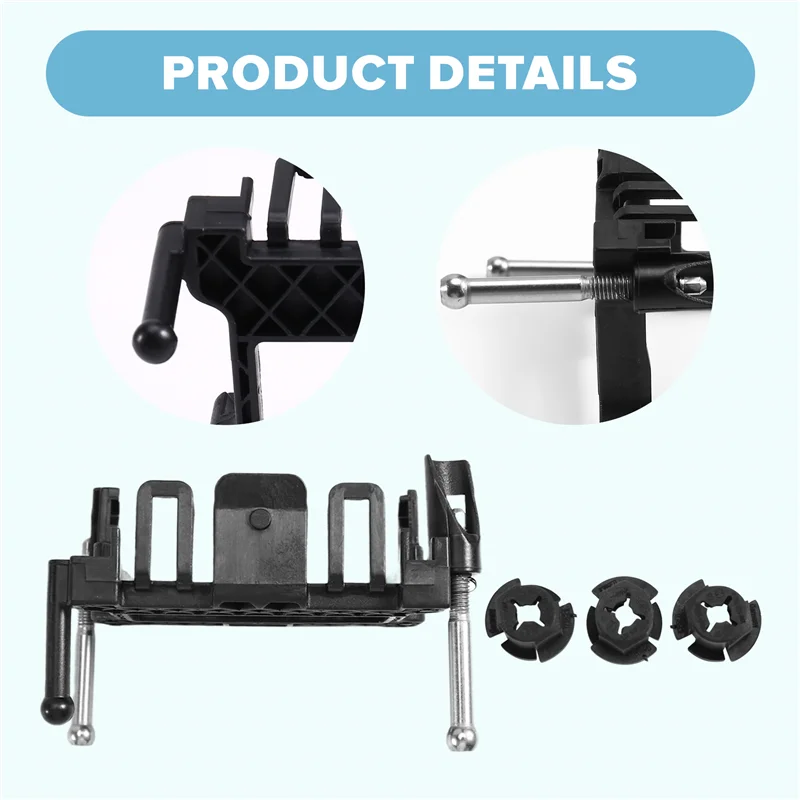 1271321010 ACC Cruise Radar Bracket With 3 Buckles For Car- Fits For Changan CS75 Roewe RX5 MG ZS A3 BYD ACC Bracket Kit