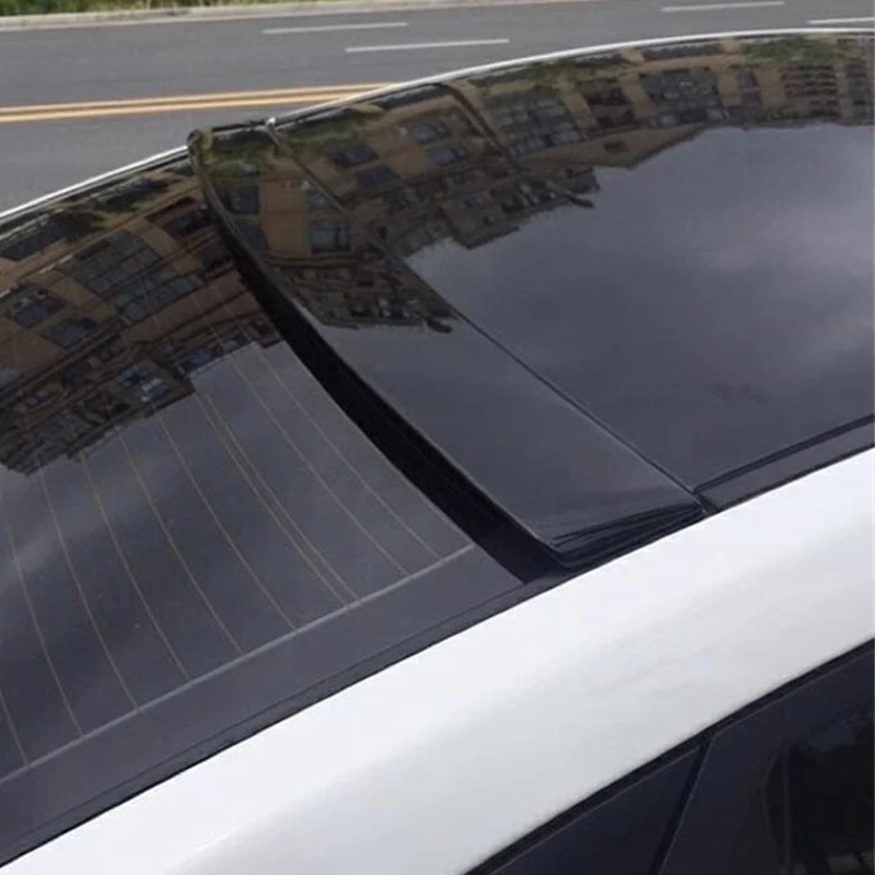 

Для ABS-пластика, спойлер на крышу, аксессуары Hyundai Elantra, заднее окно автомобиля, багажник, черное хвостовое крыло, комплект кузова 2012-2016 года