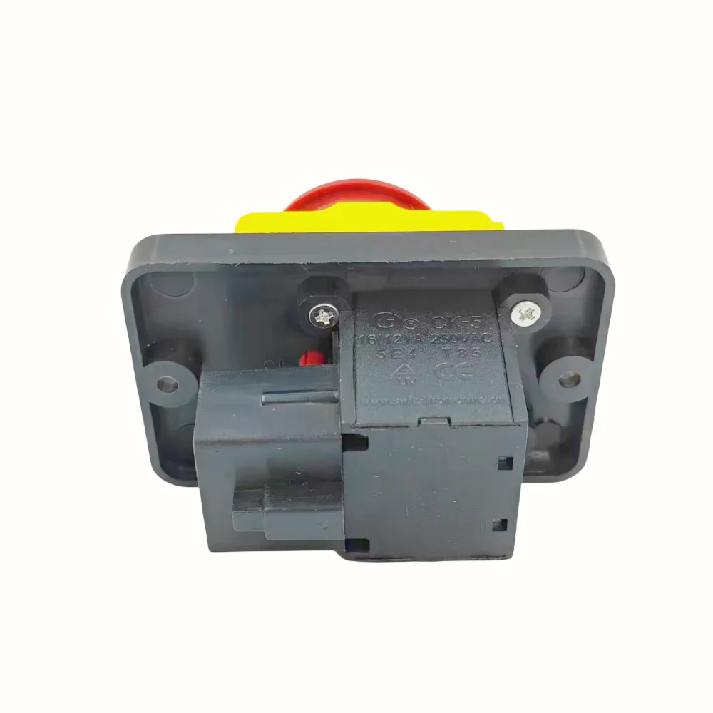 CK5 AC250V 4-Pin Start Stop No Volt Release Push Button Switch Common to woodshop and Metalwork Machines