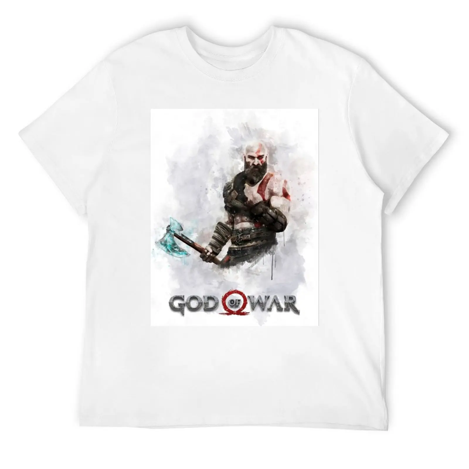 

Kratos watercolor T-Shirt essential t shirt vintage t shirts mens tall t shirts