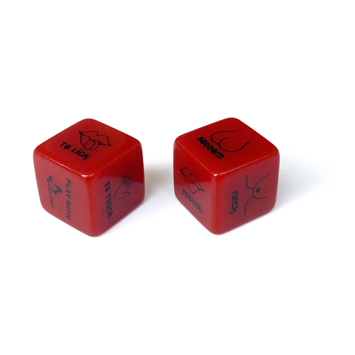 2 PCS / Set Sex Dice Erotic Craps Toys Love Dices Toys For Adults Games Sex Toys Couples Dice Sex Game Bar Toy Couple Gift