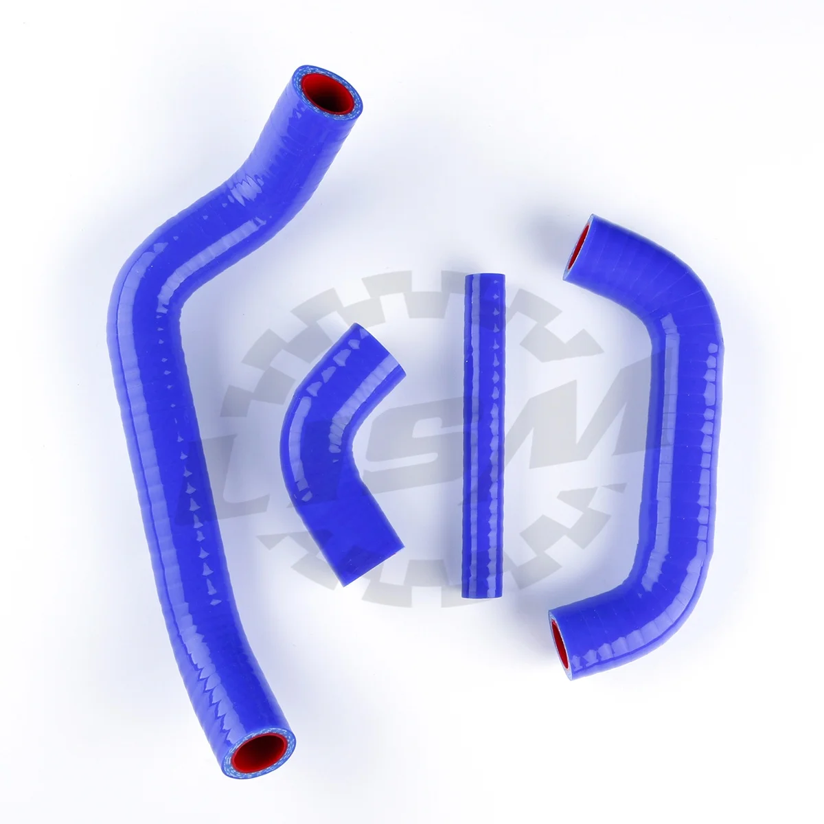 

4PCS 3PLY For Suzuki RM250 RM 250 1983-1986 1984 1985 Silicone Radiator Hoses Kit Pipe Motorcycle Replacement Parts