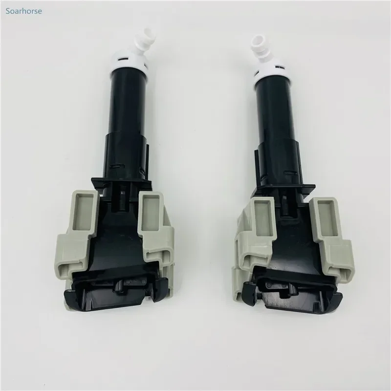 Car Headlight Washer Nozzle With Bracket Spray Cover For Mitsubishi Pajero Montero Sport 2008-2014 L200 2009-2013