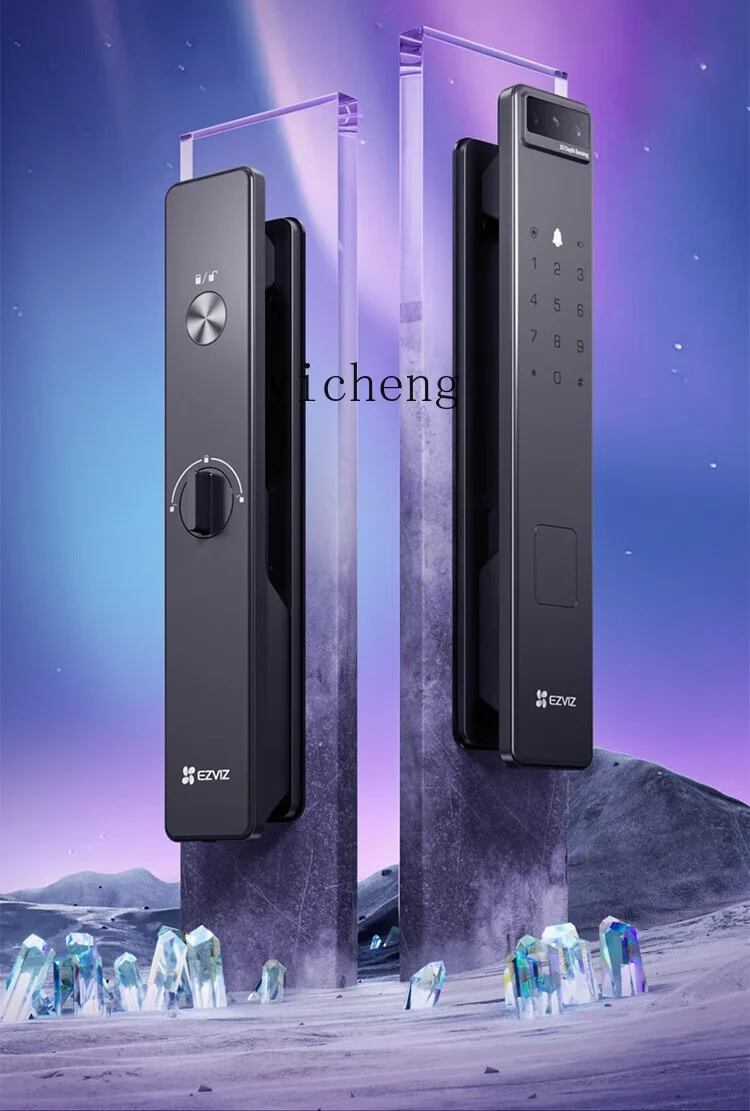

cc29 Face Recognition Lock Household Password Door Lock No Fingerprint Anti-Theft Electronic Lock