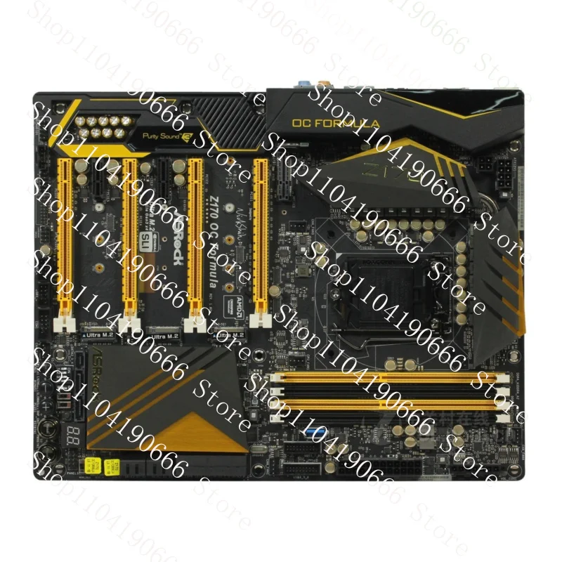 

For ASROCK Z170 OC FORMULA motherboard LGA1151 DDR4 64G DVI+DP+HDMI ATX TestedXYG XYG