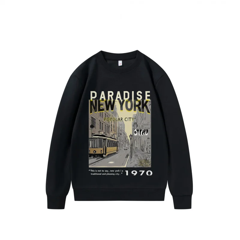 تي شيرت رجالي Paradise New York City Scene Halloween في عام 2025، قميص مطبوع رائع ومريح