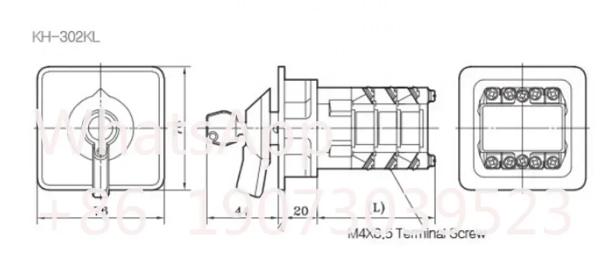 Novo interruptor CAM KH-302KL 4314